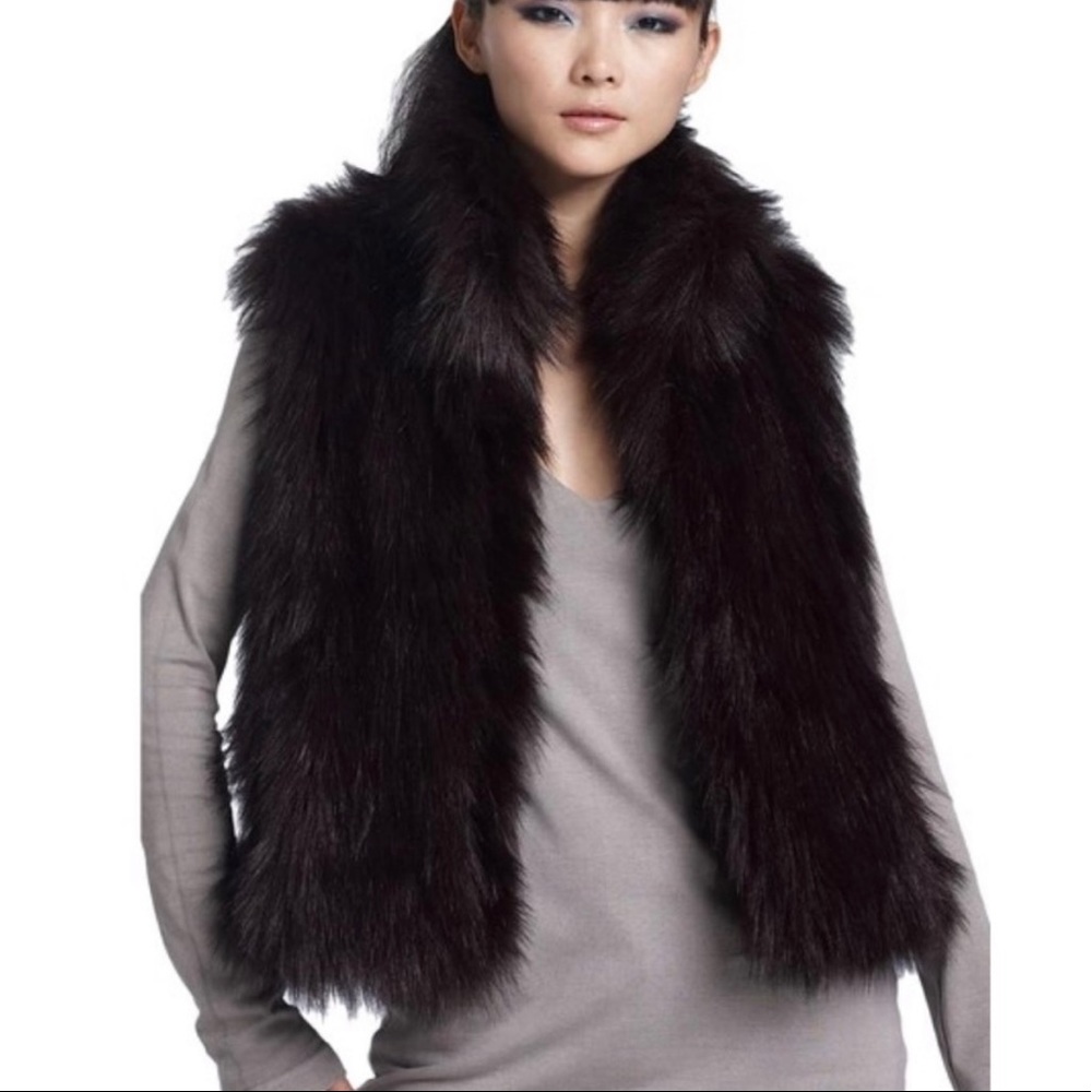 Members Only Faux Fur Vest